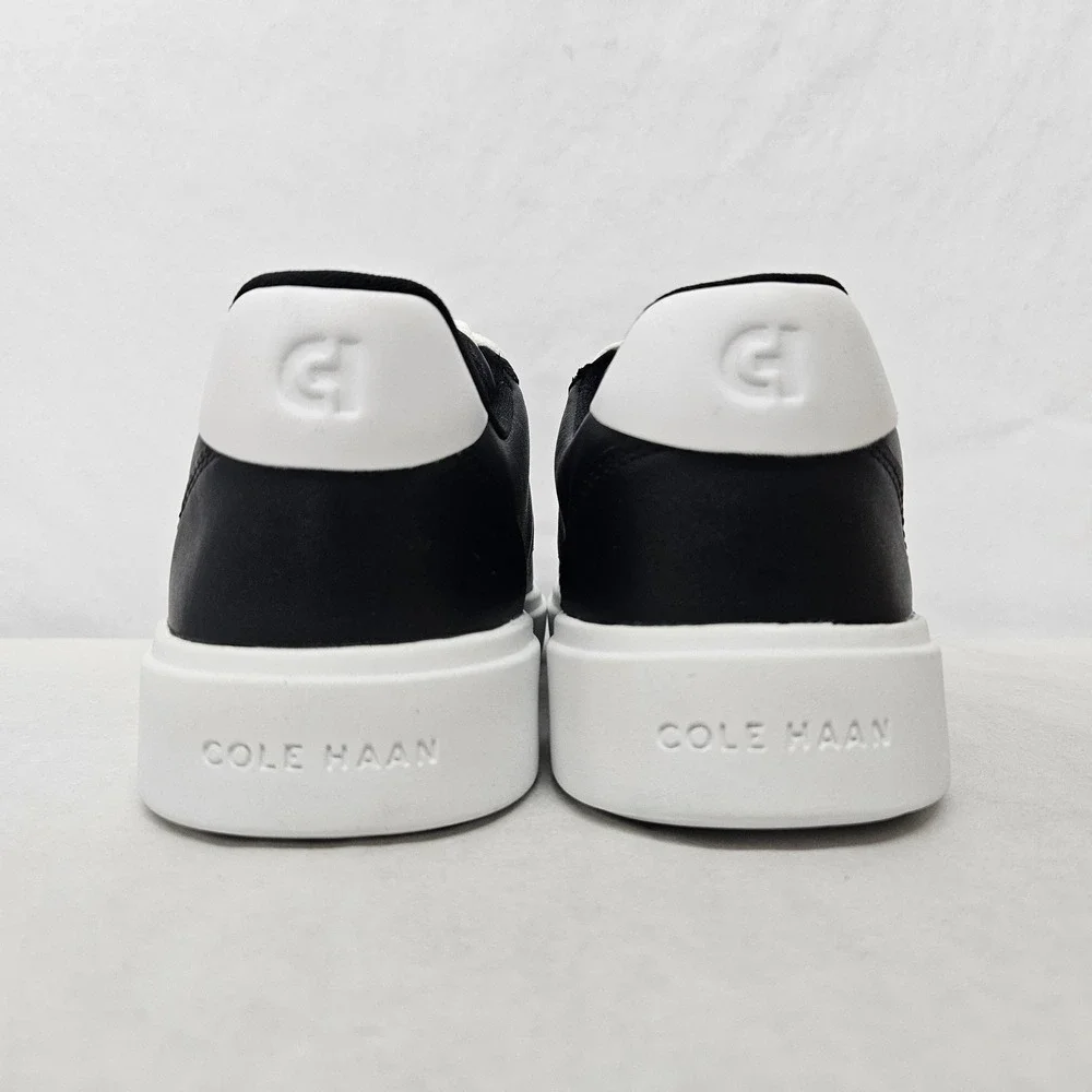 Cole Haan Grand Crosscourt Coaster Sneakers W32150 Black White‎ Women's Size 7